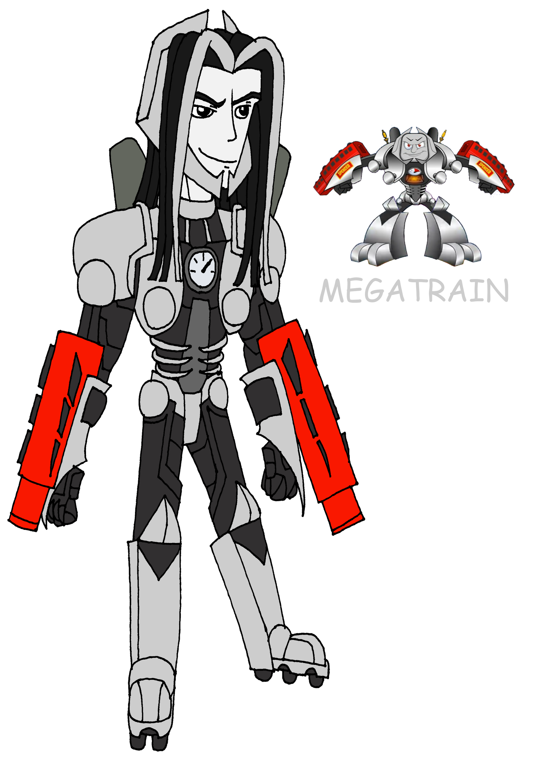 Megatrain humanized by SUP-FAN on DeviantArt