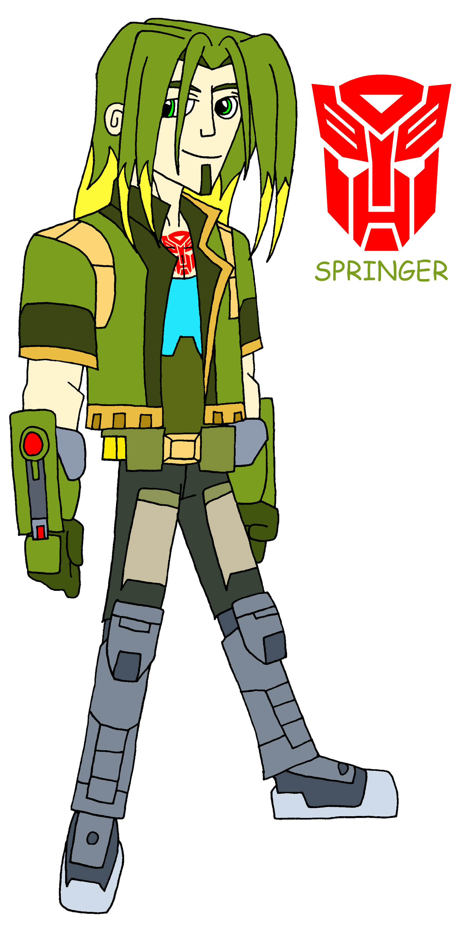 Human Transformers: Springer by SUP-FAN on DeviantArt