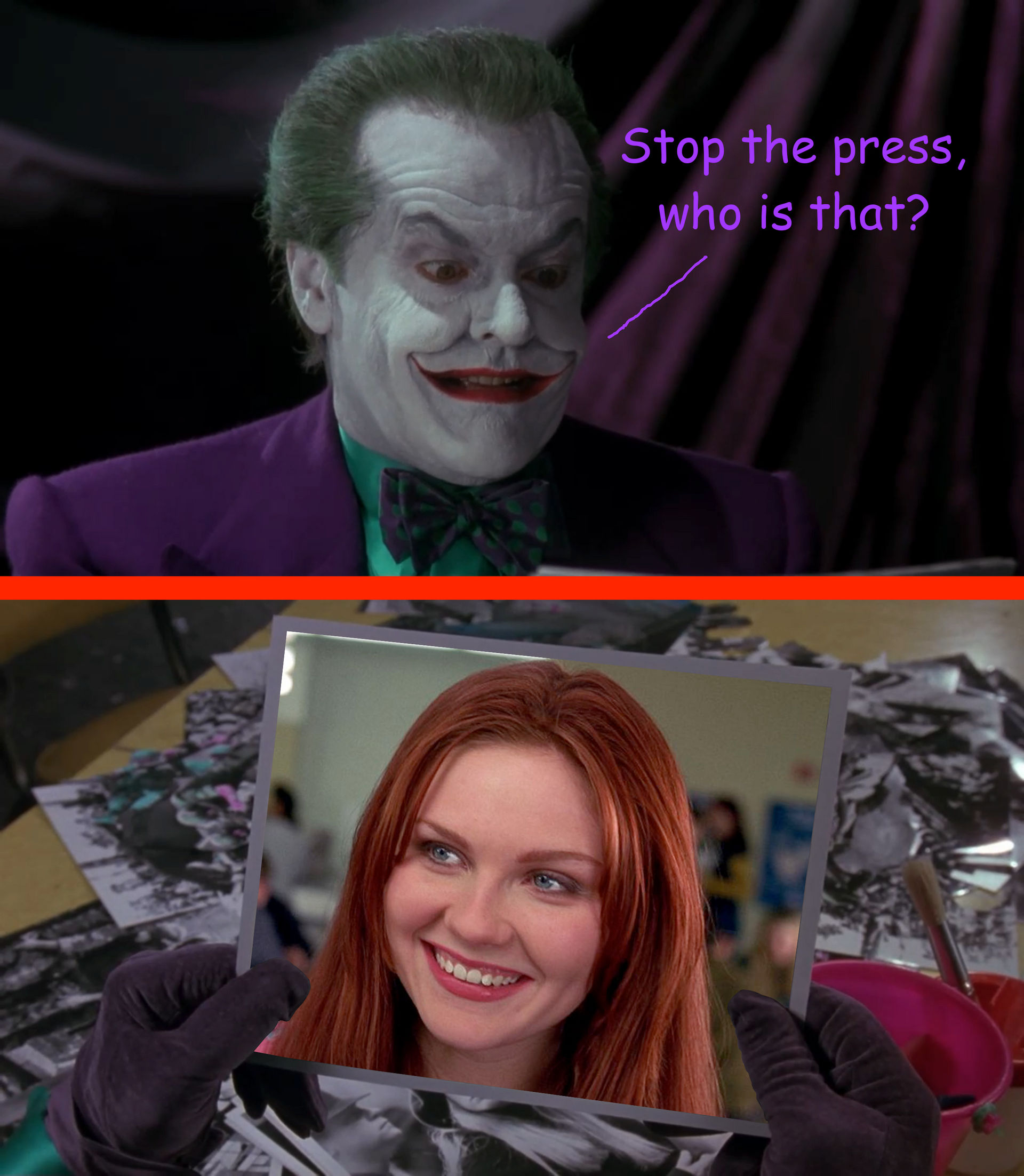 Joker likes Sam Raimi's Mary Jane Waston by SUP-FAN on DeviantArt