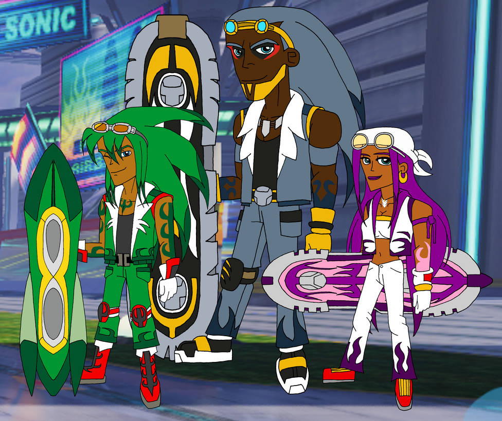 Babylon Rouges From Sonic Human Sonic: The Babylon Rogues by SUP-FAN on DeviantArt