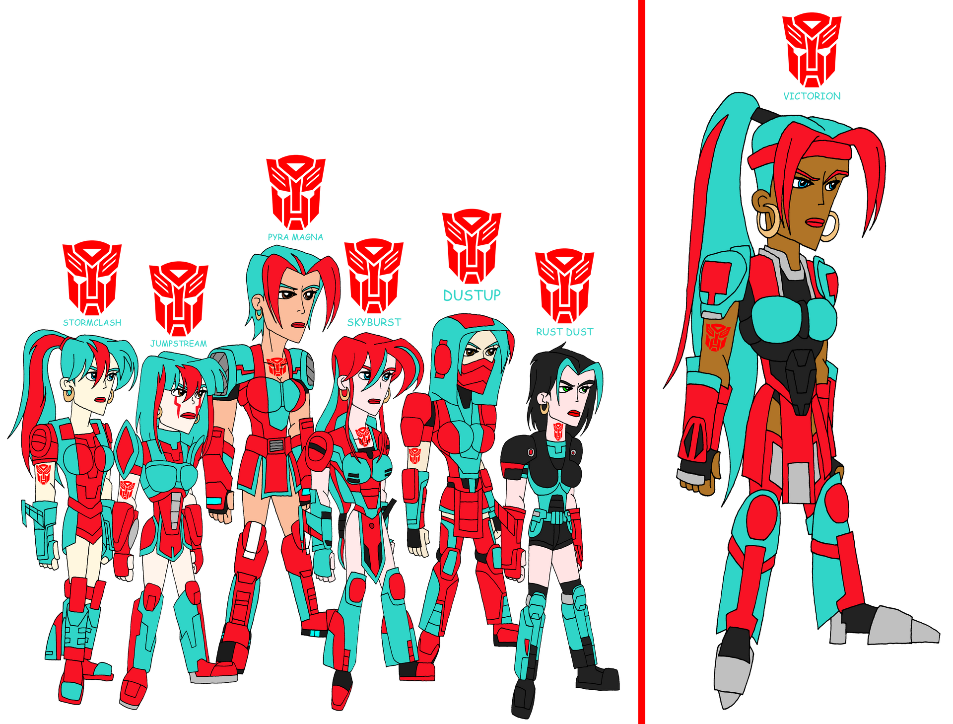 Human Transformers: The Torchbearers by SUP-FAN on DeviantArt