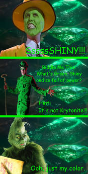 Green Jim Carrey gets the Master Emerald