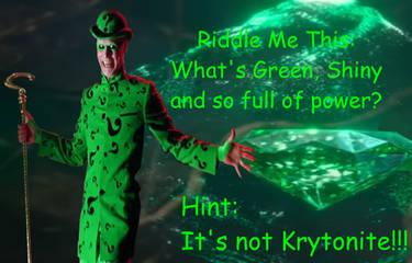The Riddler steals The Master Emerald
