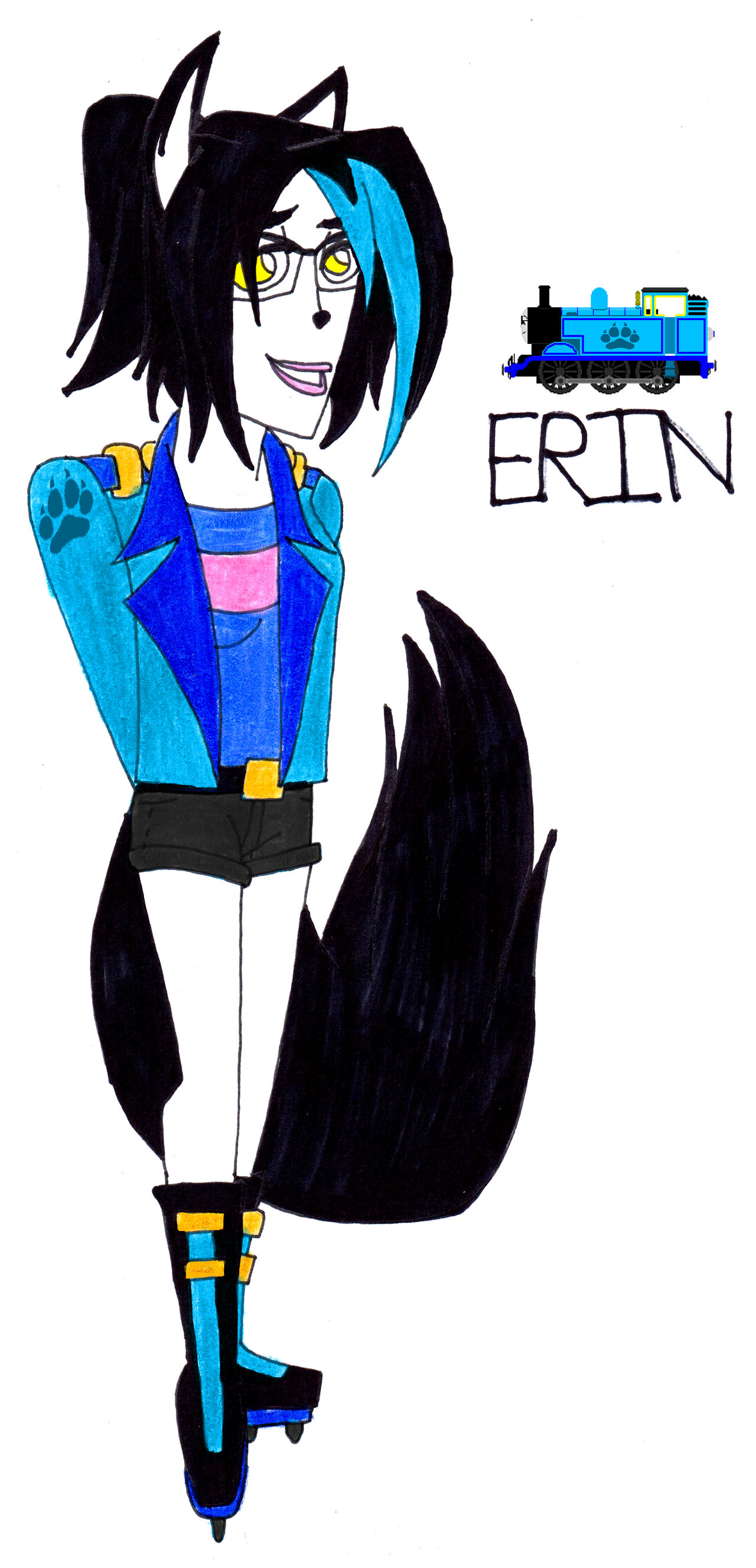 Humanized Fan Erin humanized by SUP-FAN on DeviantArt