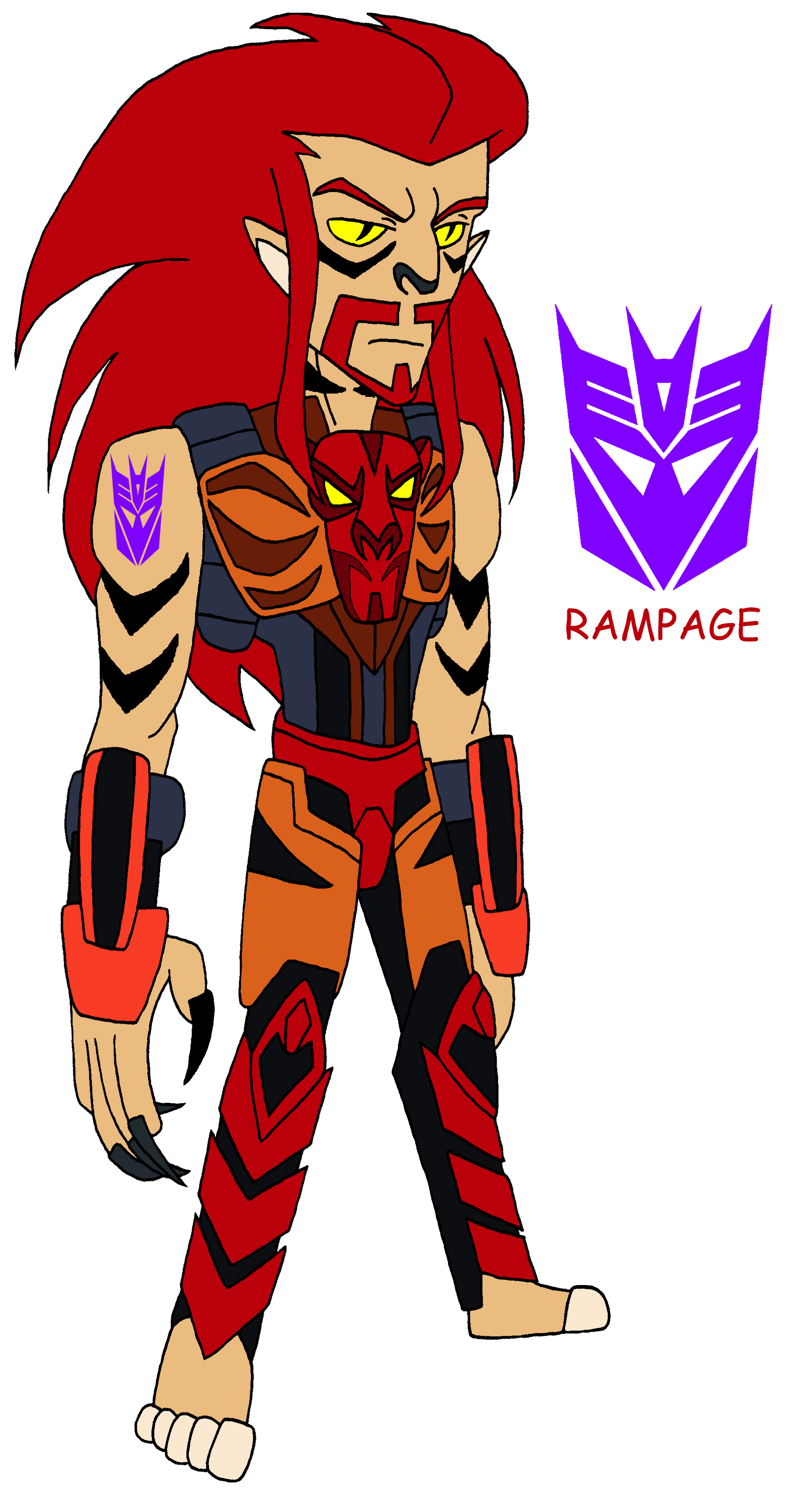 Human Transformers: Rampage by SUP-FAN on DeviantArt