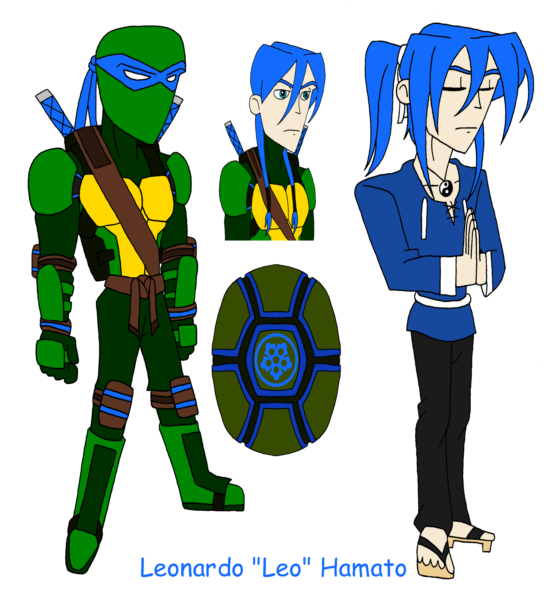 Human TMNT: Leonardo (Leo) by SUP-FAN on DeviantArt