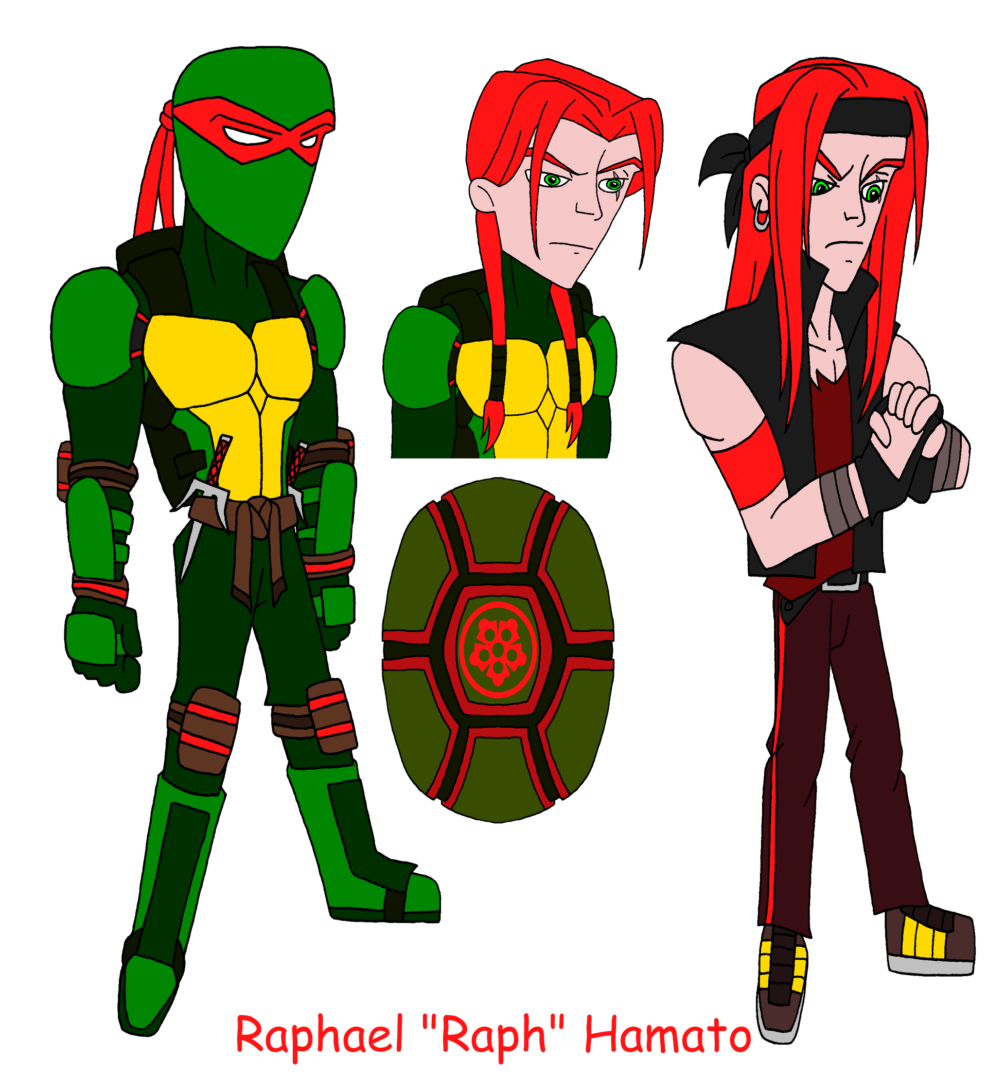 Human TMNT: Raphael (Raph) by SUP-FAN on DeviantArt