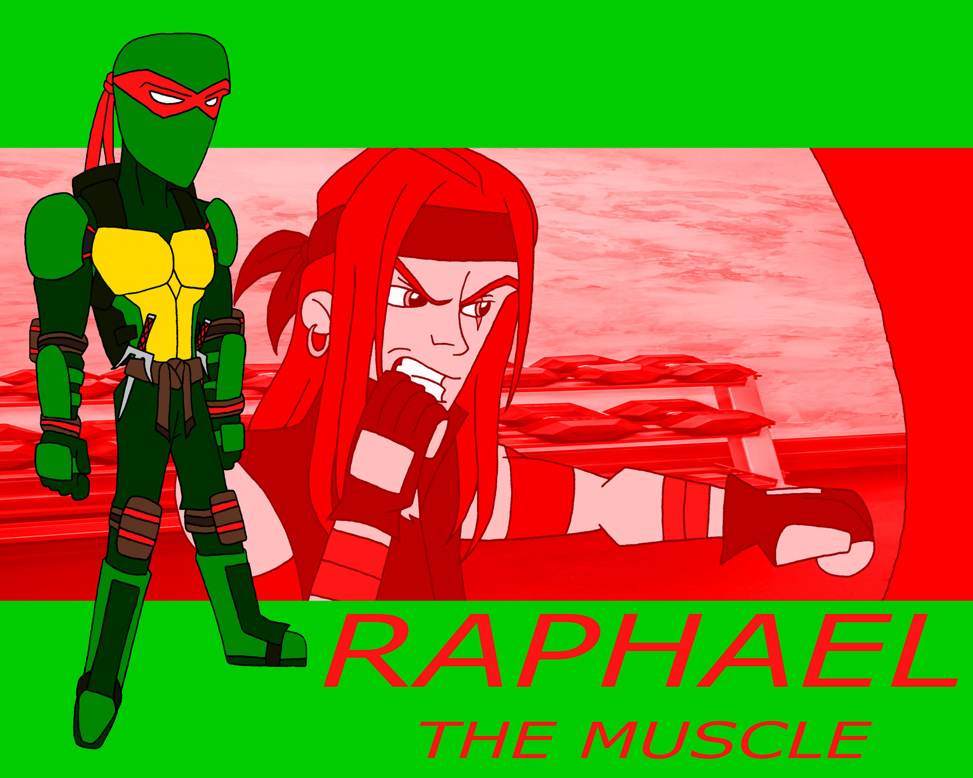 Human TMNT: Raphael The Muscle by SUP-FAN on DeviantArt