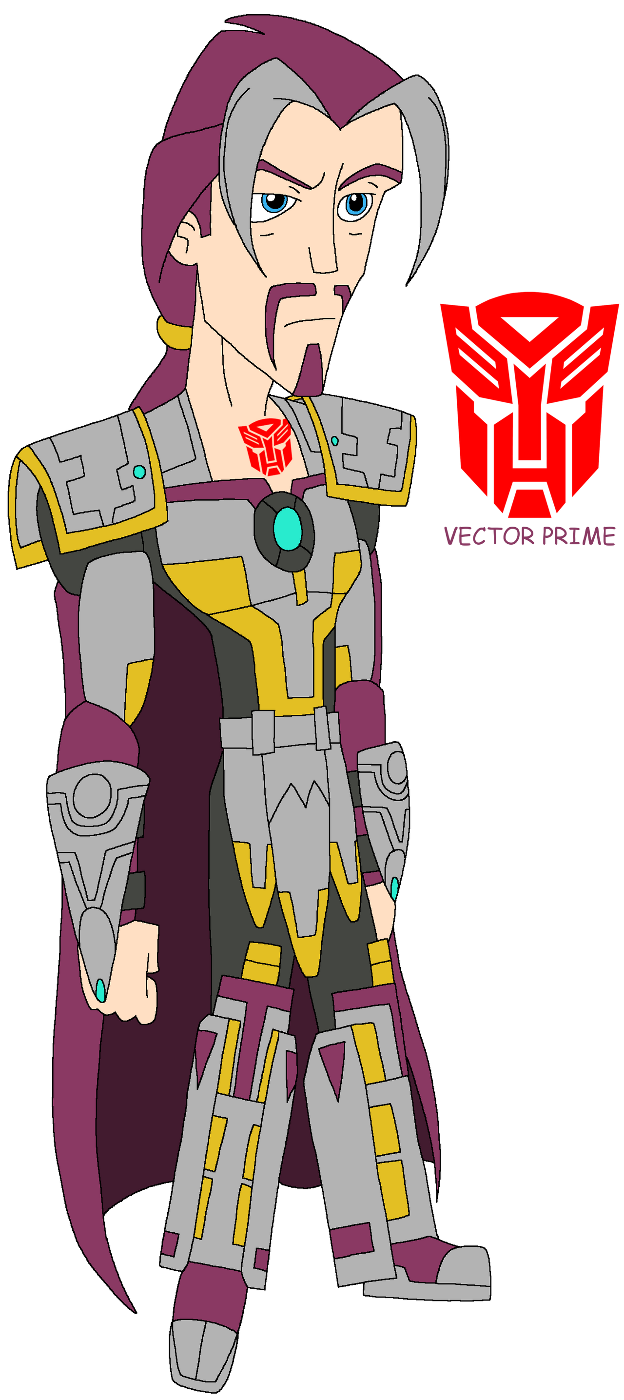 Human Transformers: Vector Prime by SUP-FAN on DeviantArt