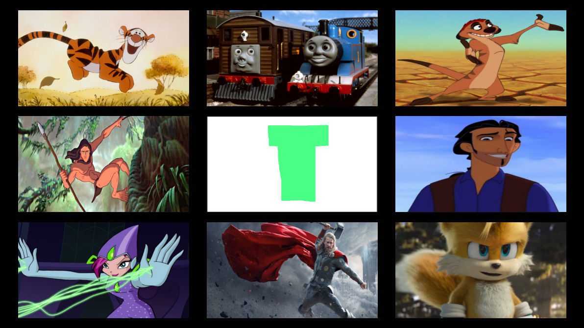 My Favorite letter T characters by SUP-FAN on DeviantArt