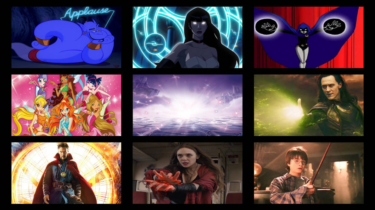 My favorite characters with Magic Power by SUP-FAN on DeviantArt