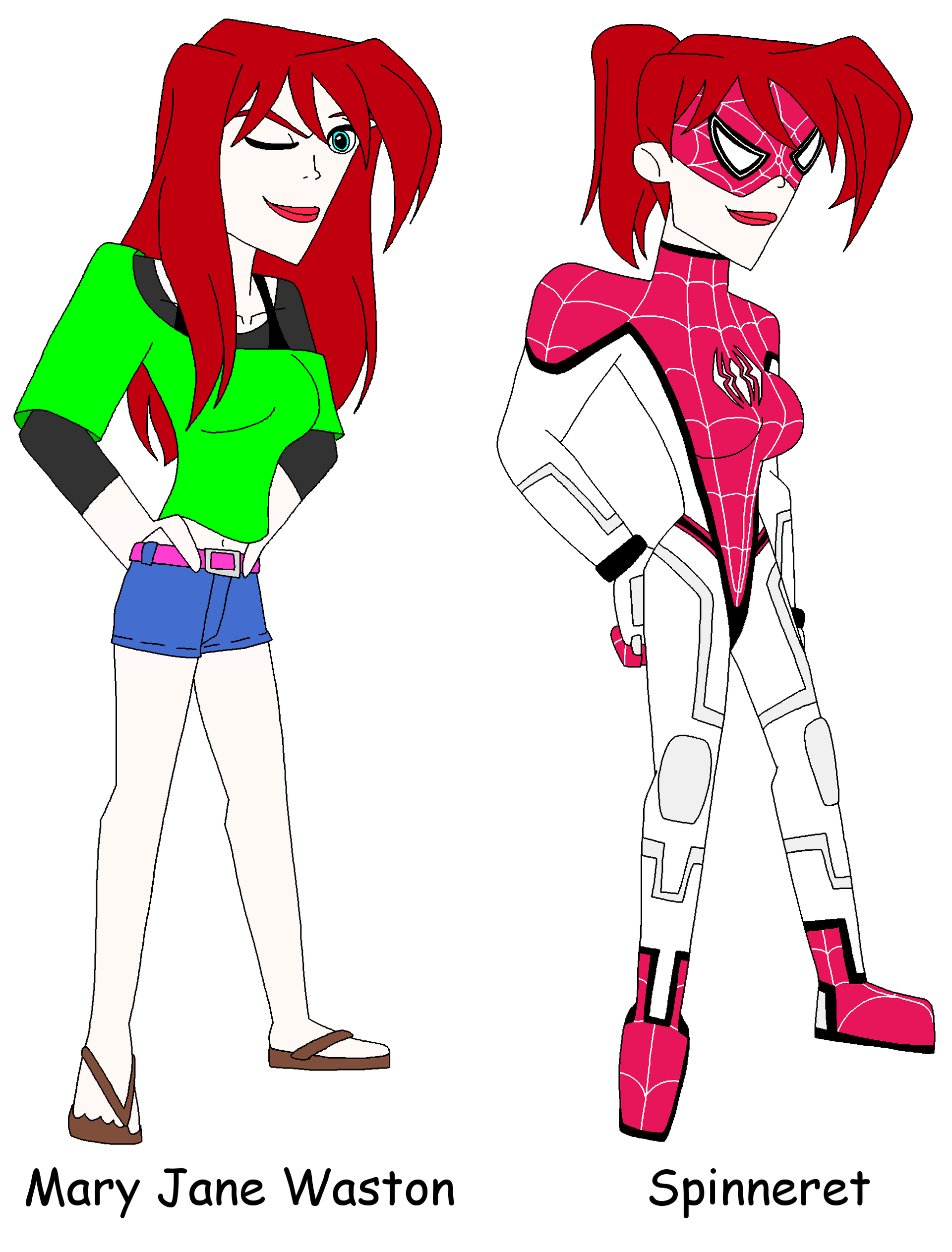 SUP-FAN's Spider-man: FaA Mary Jane / Spinneret