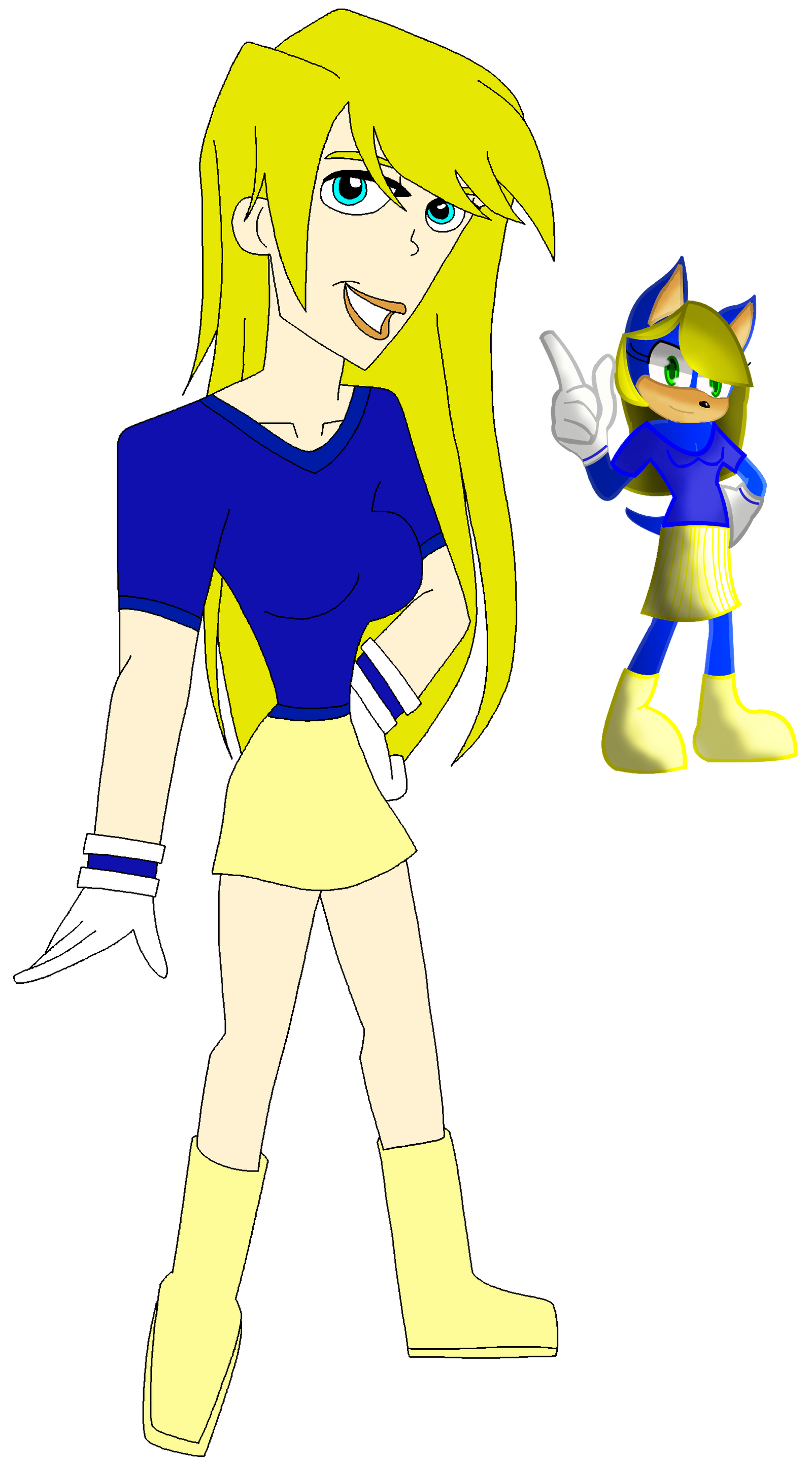 Humanized Fan BD Gift: SonicaTHedgehog humanized by SUP-FAN on DeviantArt