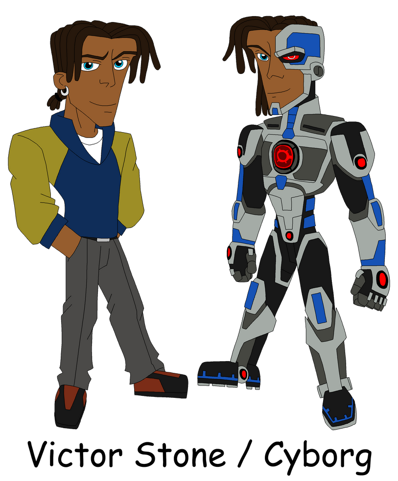 Cyborg Height Cyborg (Teen Titans) PNG by Elijah1ofakind on DeviantArt