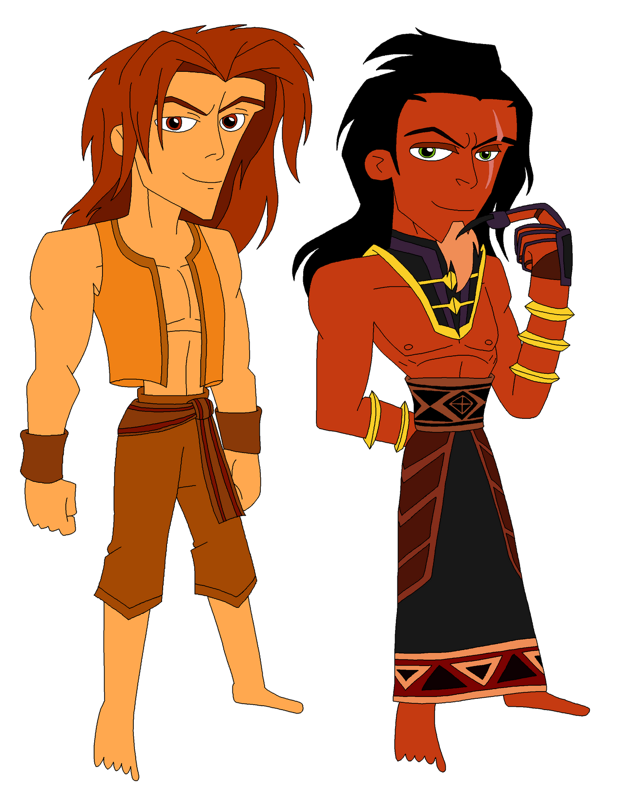 Human Lion King: Simba VS Scar by SUP-FAN on DeviantArt