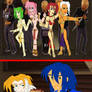 Human Sonic and Tails Star Wars Day entertainment