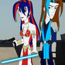 Jedi Thomas with Sodor Slave Girls, 1 at a time