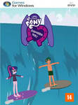 MLP-Equestria Surf - DVD Fan-Game by LucasPachecoMLP