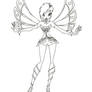 Winx Enchantix Tecna coloring page