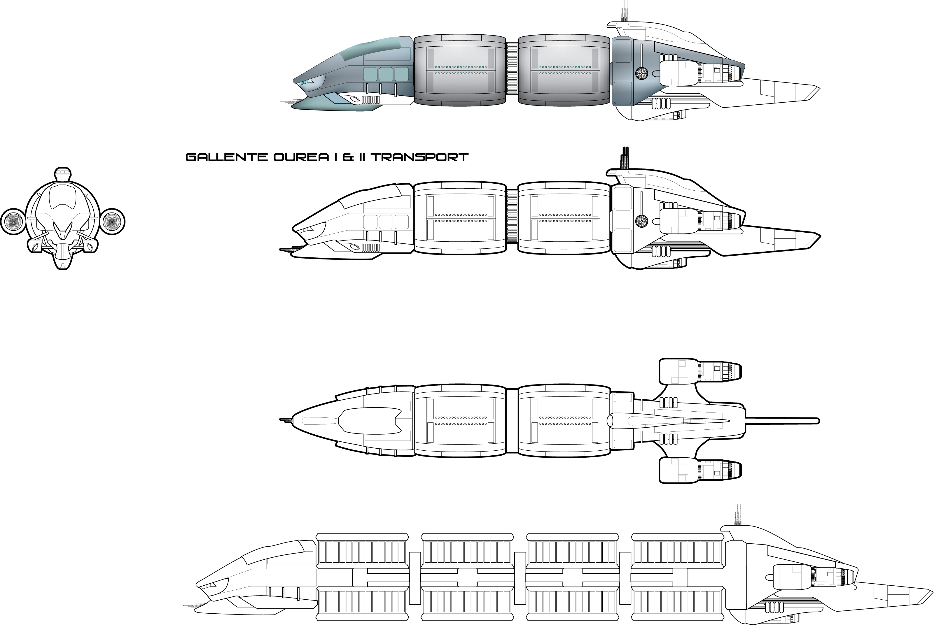 Gallente Ourea Transport WIP