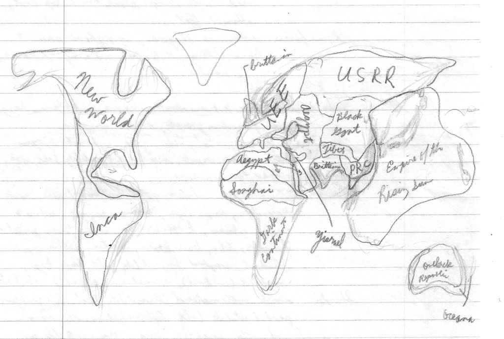 Rising Sun World Map by wanderingmagus on DeviantArt