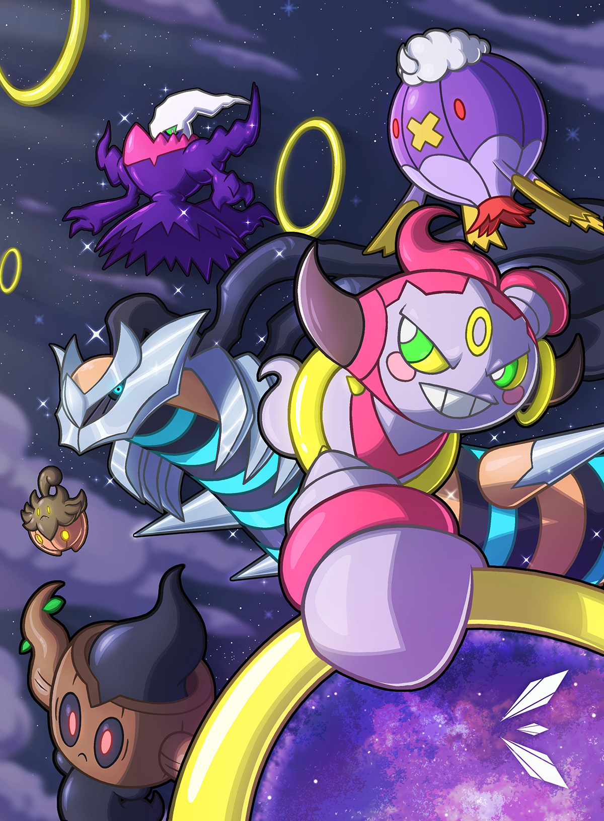 Shiny Mega Gengar by ElementalDraws on DeviantArt