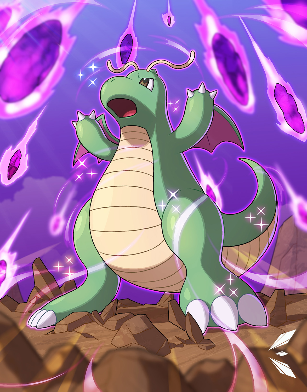 Dragonite Community Day Shiny by ElementalDraws on DeviantArt