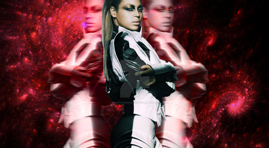 Beyonce in the red space by PinwinitaBiiPoLar on DeviantArt