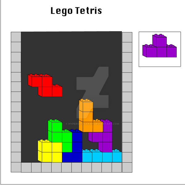 Lego Tetris HyperGirlSarah DeviantArt