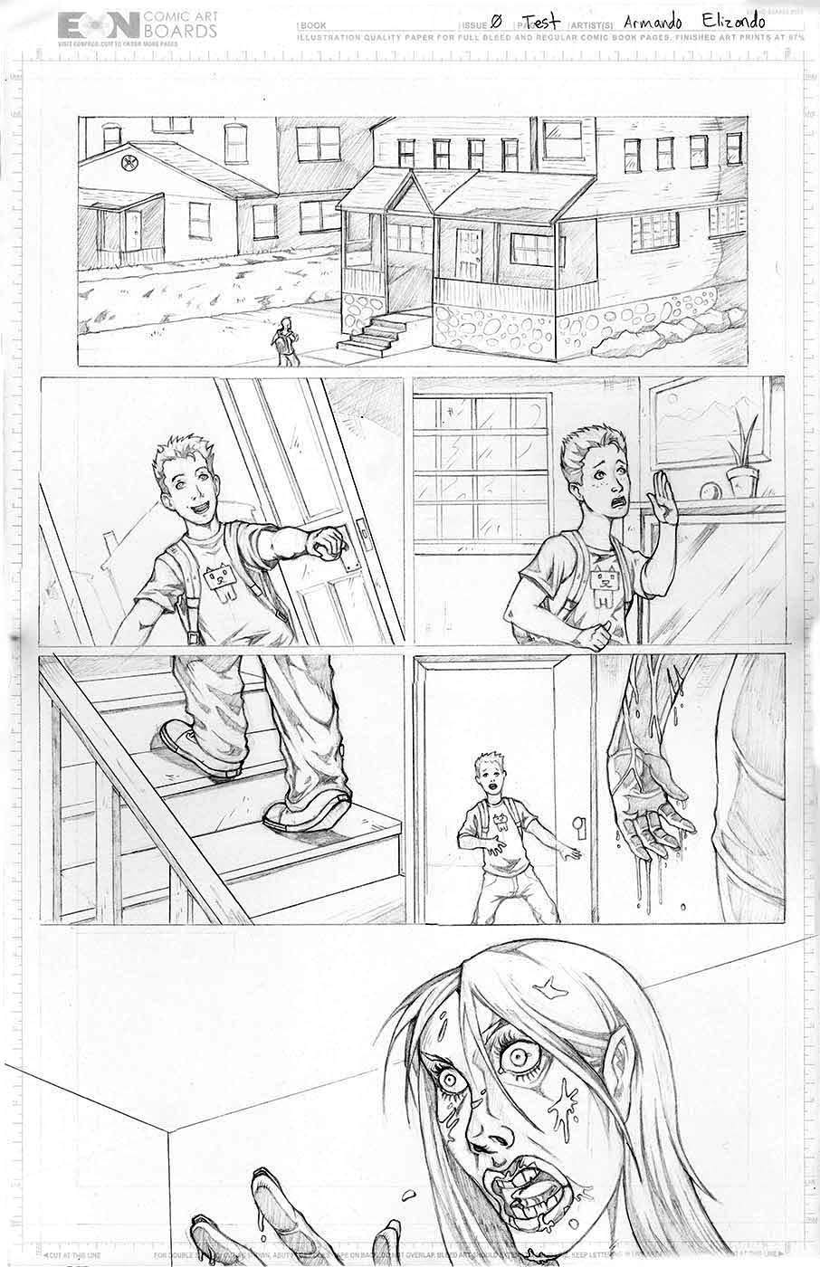 Zombie Test Page Pencils