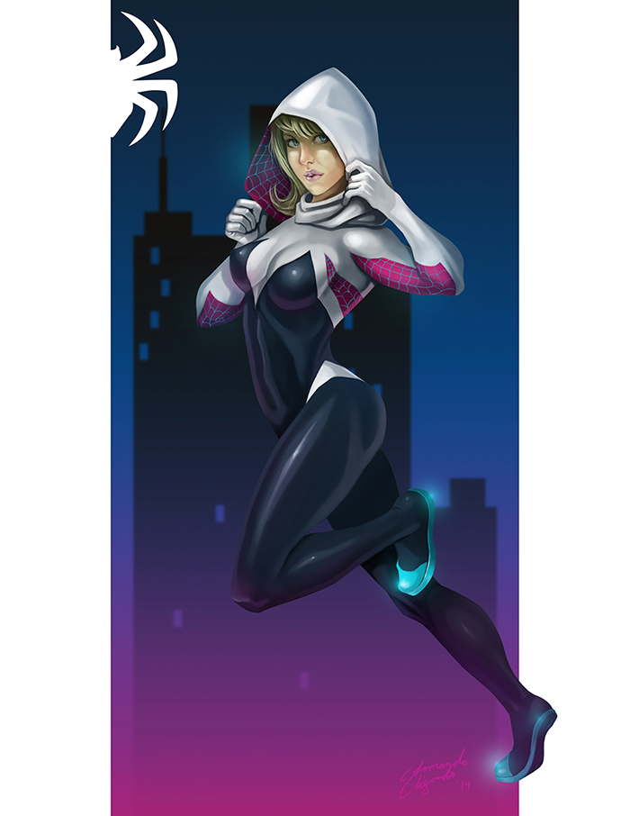 Spider Gwen Color