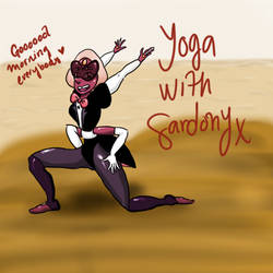 Morning Yoga with Sardonyx