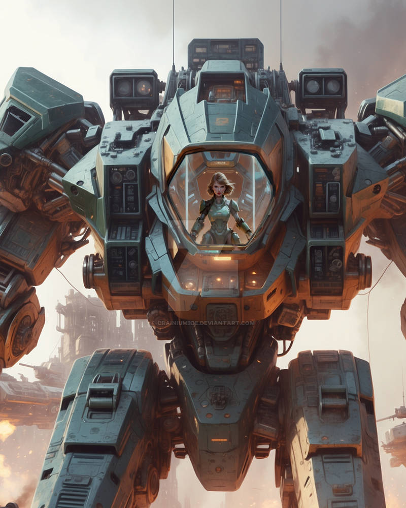 Mecha Princess by crainium3de on DeviantArt