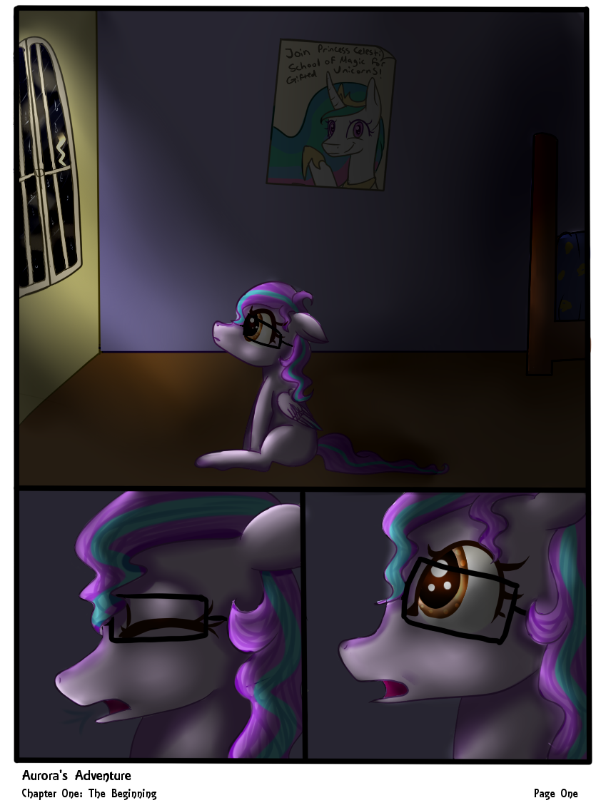 Page One - Aurora's Adventure