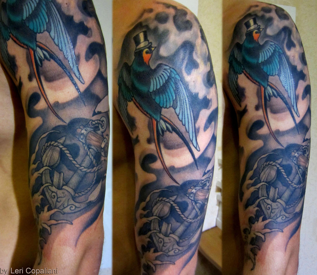 Sparrow Anchor Shark Tattoo 2 By Tattooator On Deviantart Sparrow Anchor Shark Tattoo 2 By Tattooator On Deviantart