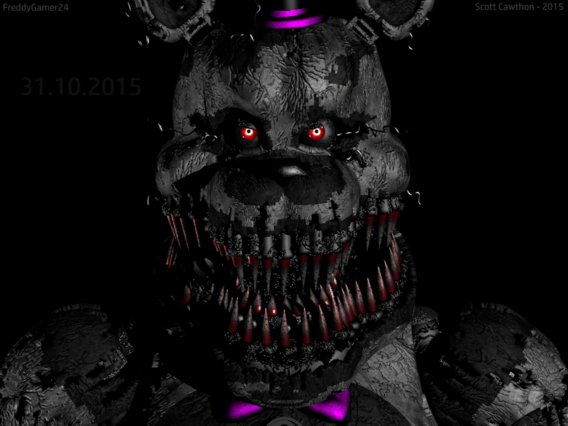 FNAF4 Fanmade animation (Nightmare) #fnaf #fivenightsatfreddys #fnafan, Fnaf 4