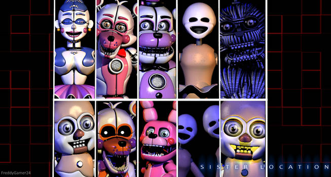 Ultimate Custom Night Mods Jumpscares Compilation! by RealZBonnieXD on  DeviantArt