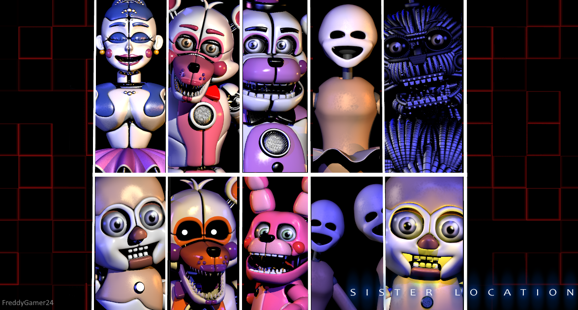 FNAF Sister Location: Custom Night - 🕹️ Online Game