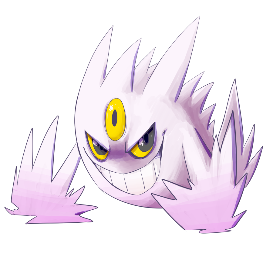 Pokemon Mega Gengar Shiny