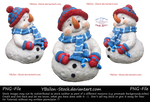 Snowman by YBsilon-Stock
