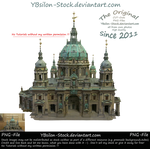 Berliner Dom front view by YBsilon-Stock