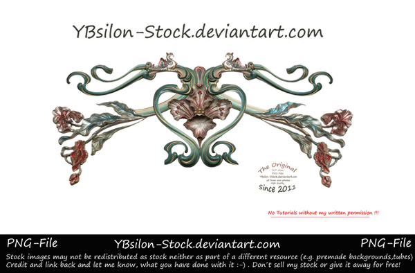 Tiara with flowers and birds by YBsilon-Stock