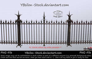 Rusty Gate with Spikes by YBsilon-Stock by YBsilon-Stock Rusty Gate with Spikes by YBsilon-Stock by YBsilon-Stock