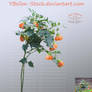 Little Orange Hibiscus-tree by YBsilon-Stock