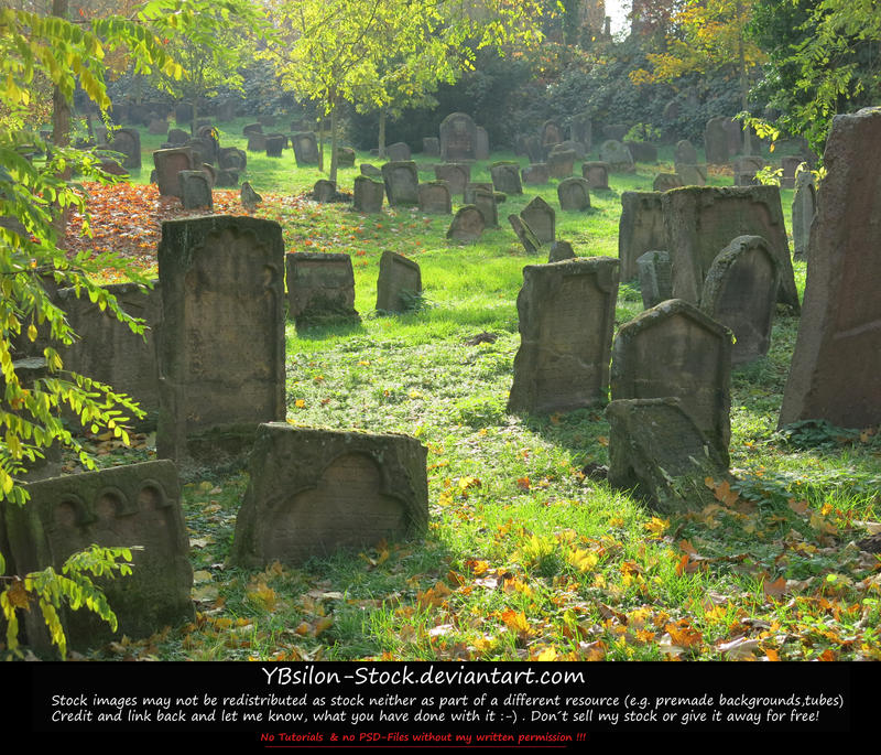 Jewish Cemetery II by YBsilon-Stock