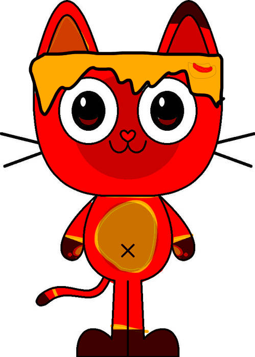 Red Gd Cat Gd kims must turd cat paint pic by maksutersoy on DeviantArt