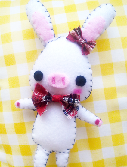 Pig online rabbit plush