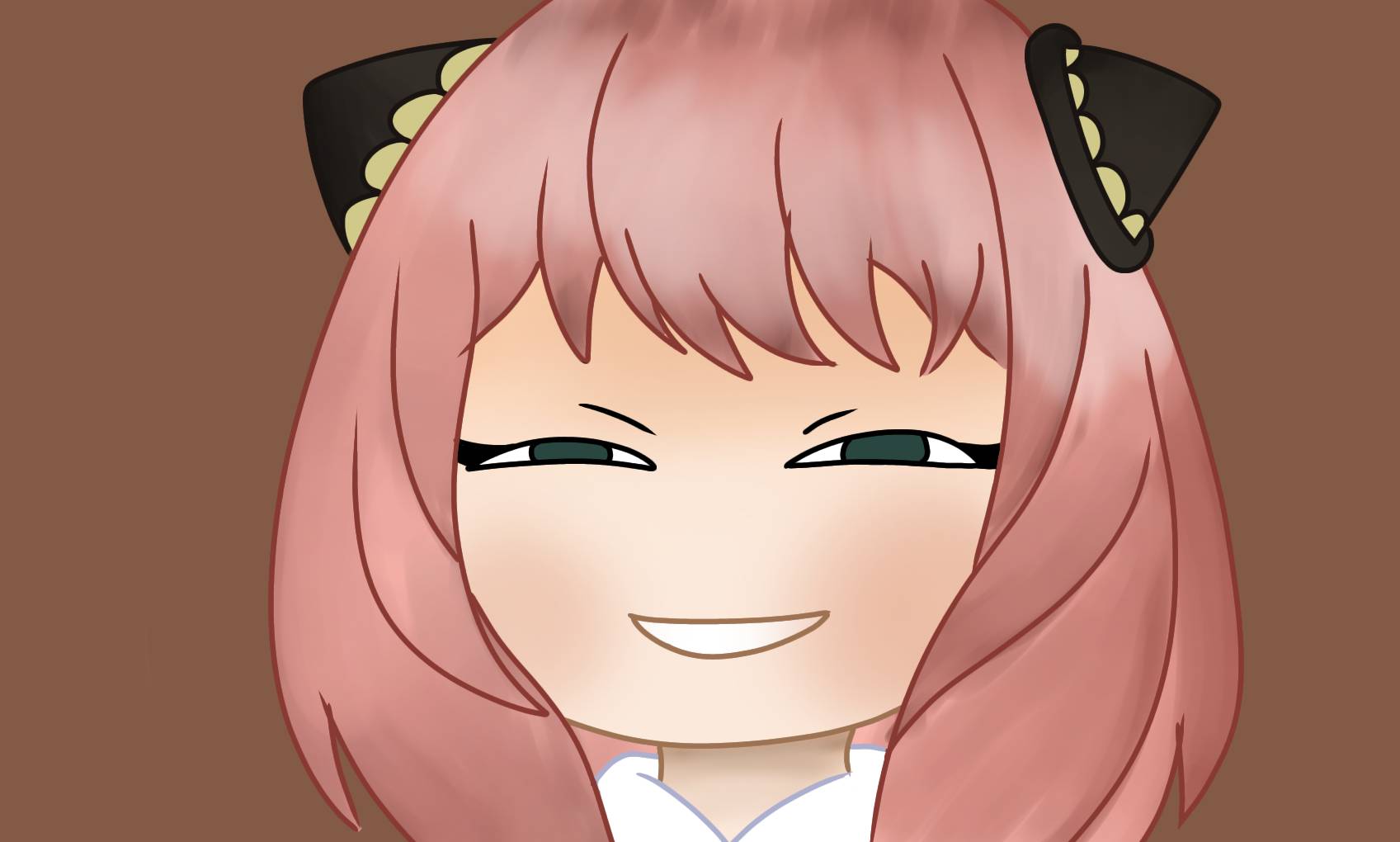 Anya meme face redraw by WindowsRose on DeviantArt