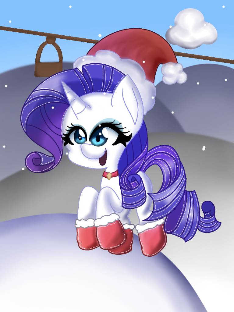 Christmas Rarity by WindowsRose on DeviantArt