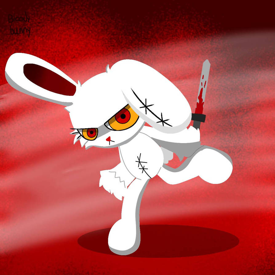 Bloody bunny by CozyLavender234 on DeviantArt